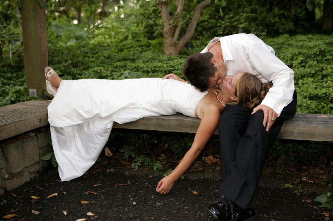 Hendricks Park wedding, Eugene