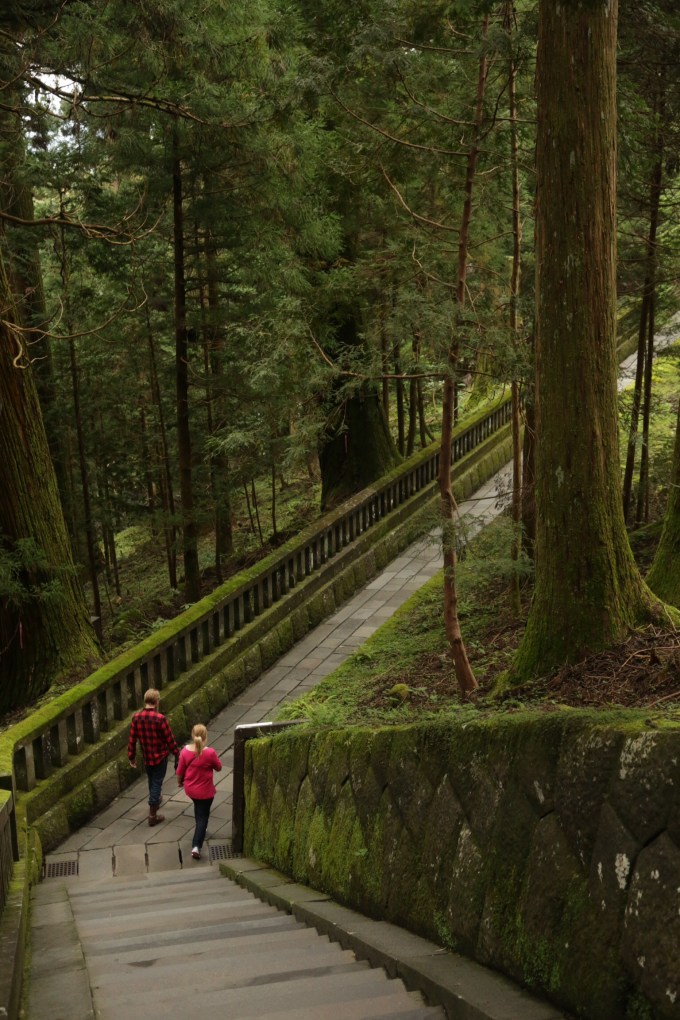 Toshogu Steps, Marla and Jacob